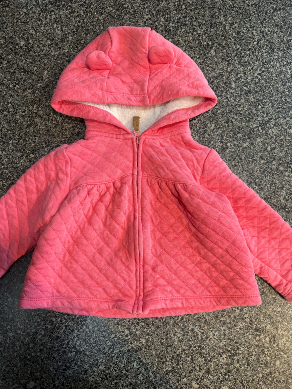 Carter's Quilted Pink Baby Jacket